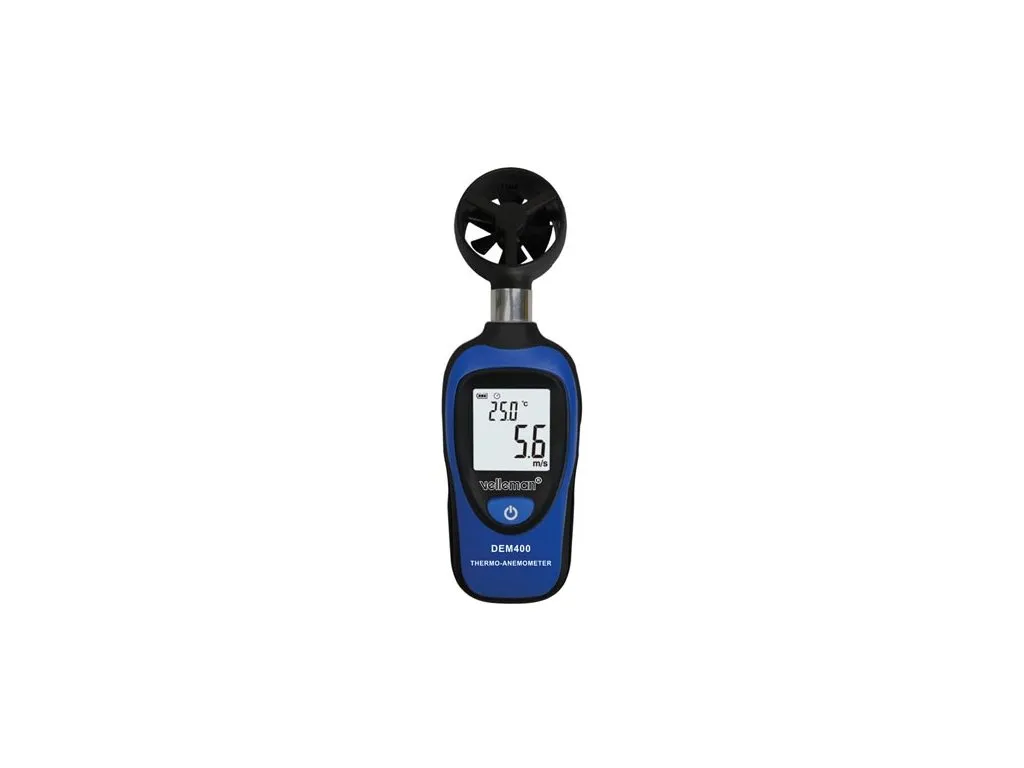 Digitale minithermometer anemometer type 400